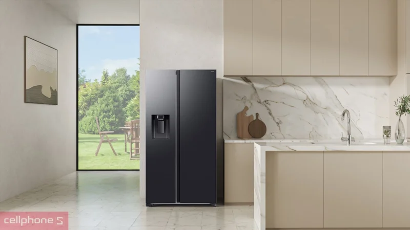 Tủ lạnh Samsung Inverter 635 lít RS70F65K2FSV