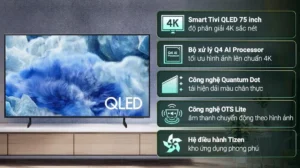 Smart Tivi Samsung QLED 4K 75 Inch QA75Q8FA