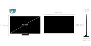 Smart Tivi QLED Samsung 4K 85 Inch QA85Q60DA