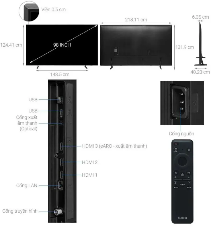 Smart Tivi Samsung 4K 98 Inch UA98DU9000 18 Smart Tivi Samsung 4K 98 Inch UA98DU9000