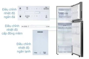 Tủ lạnh Samsung Inverter 305 lít RT31CG5424B1SV 19 Tủ lạnh Samsung Inverter 305 lít RT31CG5424B1SV