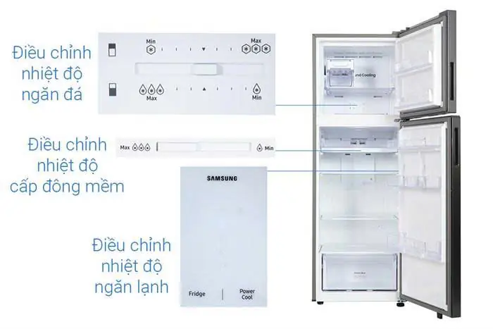Tủ lạnh Samsung Inverter 305 lít RT31CG5424B1SV 28 Tủ lạnh Samsung Inverter 305 lít RT31CG5424B1SV