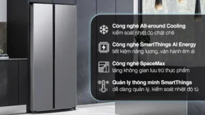 Tủ lạnh Samsung Inverter 583 lít RS57DG400EM9SV