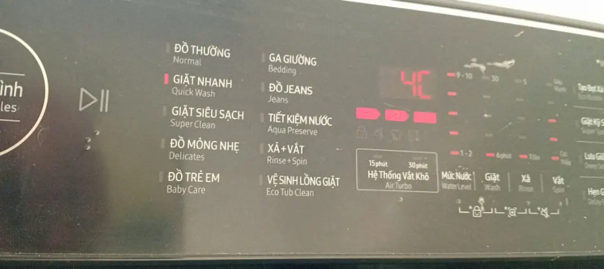 Máy giặt Samsung Inverter 12 kg WA12CG5745BVSV 3 Máy giặt Samsung Inverter 12 kg WA12CG5745BVSV