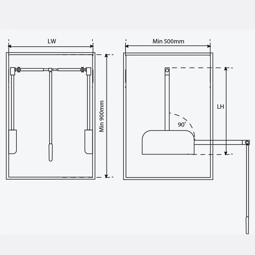 SUỐT NÂNG HẠ QUẦN ÁO GARIS GW34GM 2 SUỐT NÂNG HẠ QUẦN ÁO GARIS GW34GM