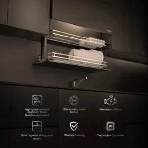 GIÁ BÁT ĐĨA NÂNG HẠ ĐIỆN GARIS GL06.8LP