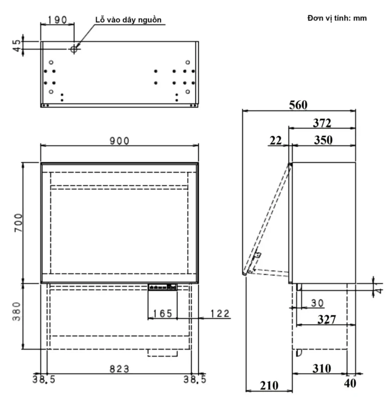 GIÁ BÁT ĐĨA NÂNG HẠ ĐIỆN GARIS ML06.90HK