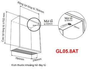 GIÁ GIA VỊ NÂNG HẠ ĐIỆN GARIS GL05.8AT