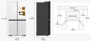 Tủ lạnh Samsung Inverter 636 lít RF65DB990012SV
