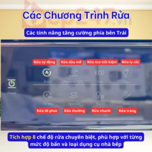 MÁY RỬA BÁT EUROSUN SMS81EU76B