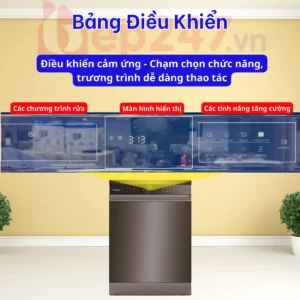 MÁY RỬA BÁT EUROSUN SMS81EU76B