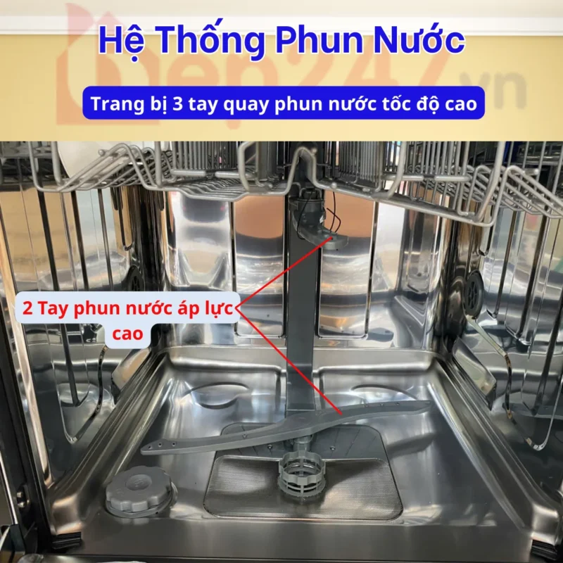 MÁY RỬA BÁT EUROSUN SMS81EU76B