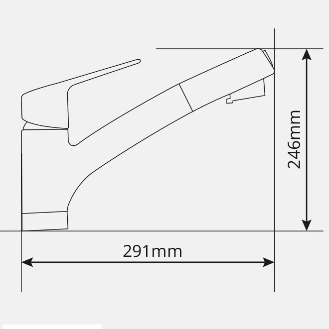 VÒI RỬA BÁT GARIS MF81C 14 VÒI RỬA BÁT GARIS MF81C