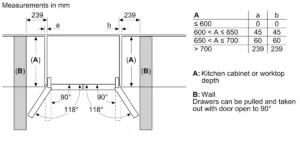 Tủ lạnh 4 cánh 646 lít Bosch KFN96AXEA Đen Nhám 14 Tủ lạnh 4 cánh 646 lít Bosch KFN96AXEA Đen Nhám