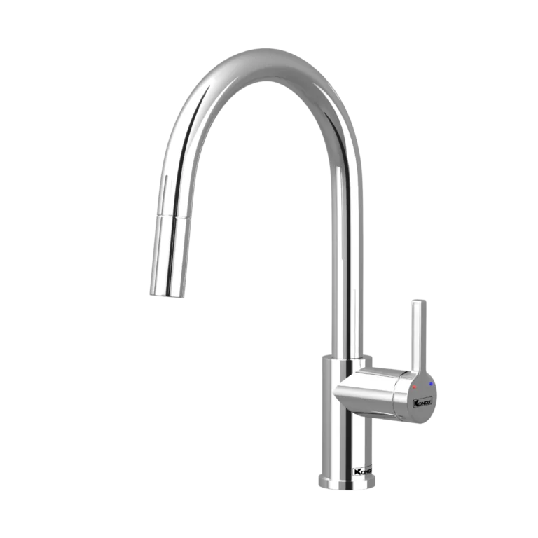 Vòi rửa bát dây rút Konox Alto Smart Chrome