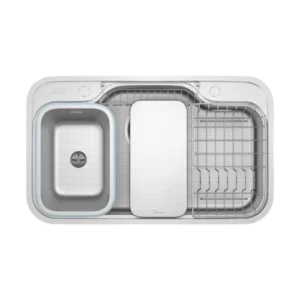 Chậu rửa bát chống xước Workstation Sink Dekor 8048SU