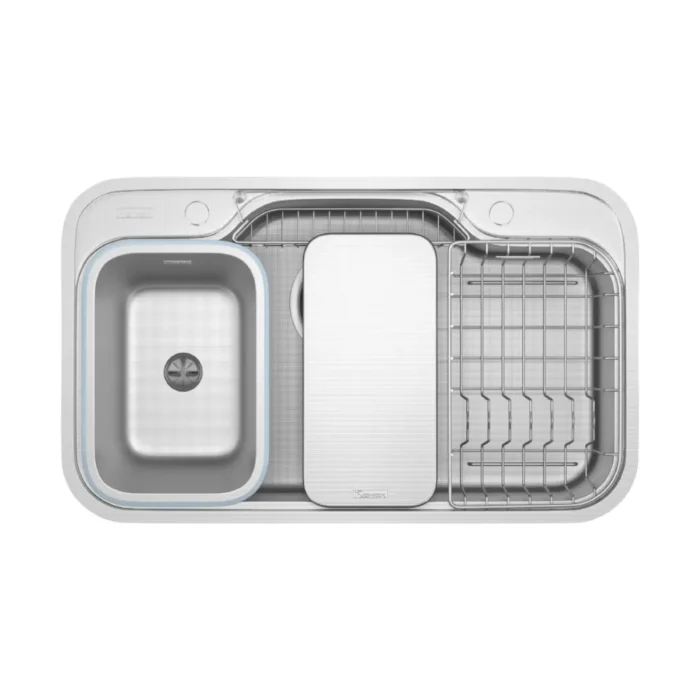 Chậu rửa bát chống xước Workstation Sink Dekor 8048SU 1 Chậu rửa bát chống xước Workstation Sink Dekor 8048SU