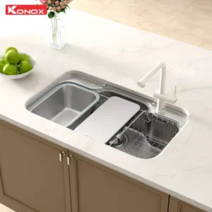Chậu rửa bát chống xước Workstation Sink Dekor 8048SU 16 Chậu rửa bát chống xước Workstation Sink Dekor 8048SU