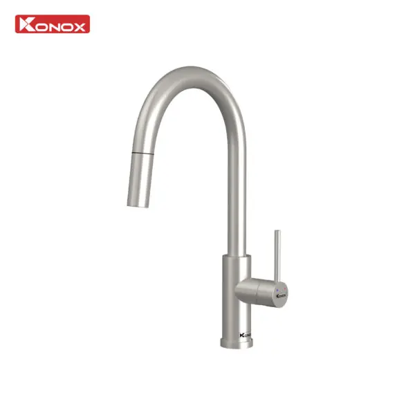 Vòi rửa bát dây rút Konox Reno Smart 1 Vòi rửa bát dây rút Konox Reno Smart