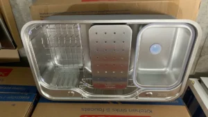 Chậu rửa bát chống xước Workstation Sink Dekor 8048SU 22 Chậu rửa bát chống xước Workstation Sink Dekor 8048SU