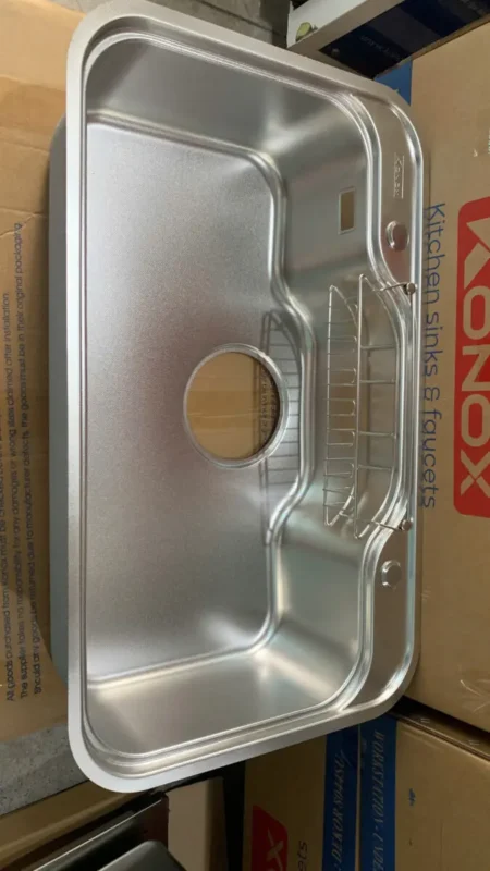 Chậu rửa bát chống xước Workstation Sink Dekor 8048SU 35 Chậu rửa bát chống xước Workstation Sink Dekor 8048SU