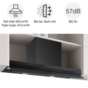 MÁY HÚT MÙI ÂM TRẦN BOSCH DBB97DP60 SERI 6 90CM MODEL 2025
