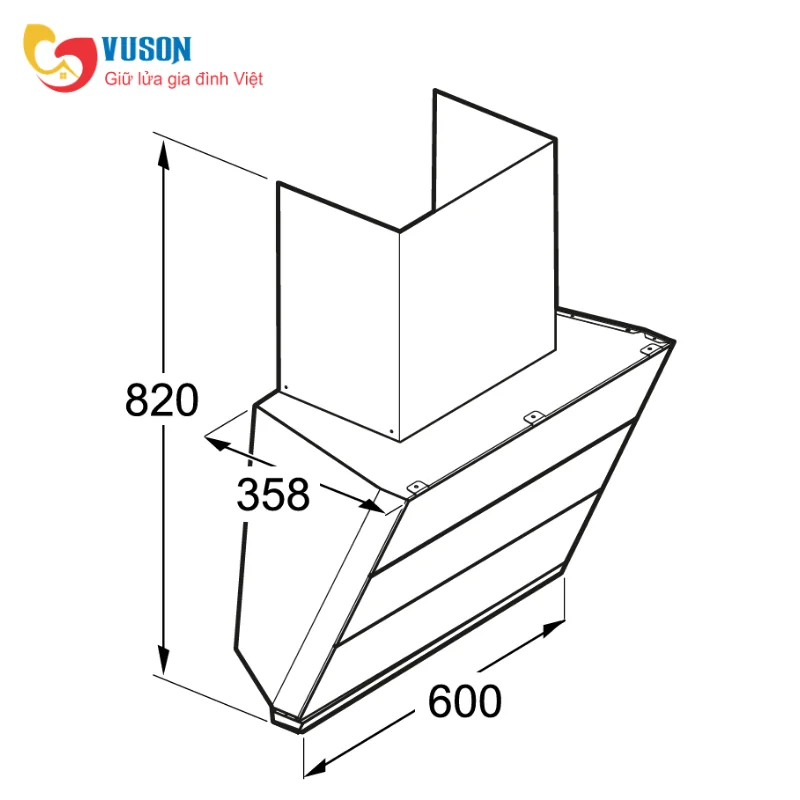 MÁY HÚT MÙI KÍNH VÁT BOSCH DWK68IJ60I SERI 4 60CM 10 MÁY HÚT MÙI KÍNH VÁT BOSCH DWK68IJ60I SERI 4 60CM
