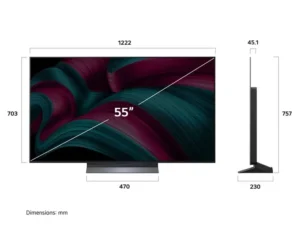 Smart Tivi OLED LG evo AI 4K 55 inch OLED55C5PSA