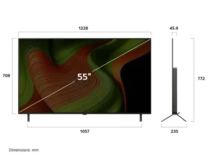 Smart Tivi OLED LG AI 4K 55 inch OLED55B5PSA