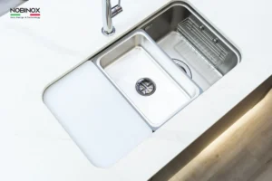 CHẬU RỬA BÁT 1 HỐ NOBINOX NOVA A282M 13 CHẬU RỬA BÁT 1 HỐ NOBINOX NOVA A282M