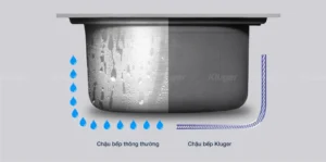 Chậu rửa bát Kluger KH8050ST Plus