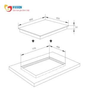 Bếp từ Malloca MIR9021ES