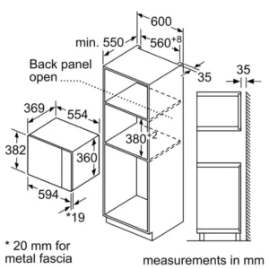 Lò vi sóng Bosch BEL554MB2