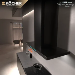 Máy hút mùi Kocher LUVIA-350-BLACK 90 10 Máy hút mùi Kocher LUVIA-350-BLACK 90