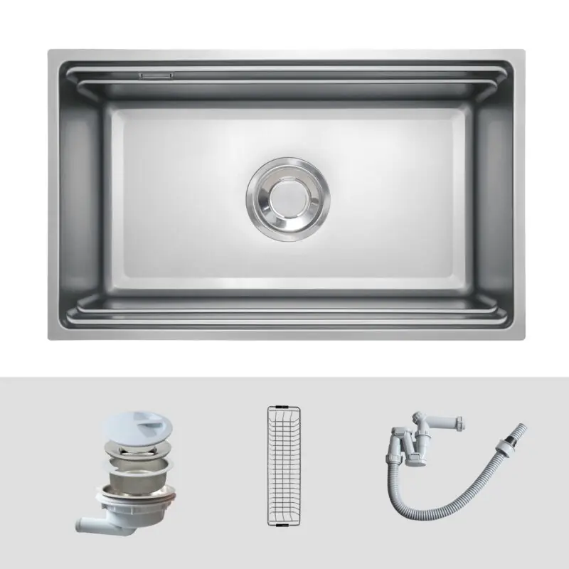 Chậu rửa bát KLUGER KG7044FS BS 15 Chậu rửa bát KLUGER KG7044FS BS