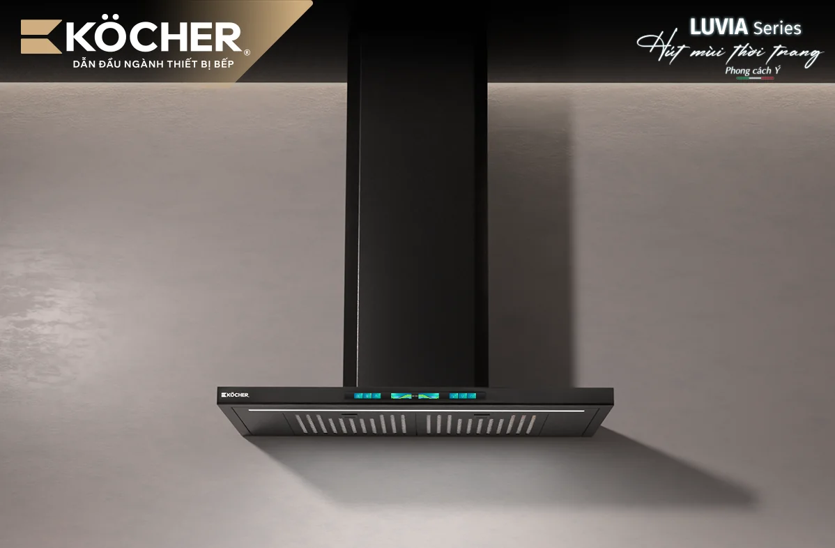 Máy hút mùi Kocher LUVIA-350-BLACK 90 1 Máy hút mùi Kocher LUVIA-350-BLACK 90