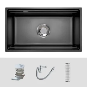 Chậu rửa bát KLUGER KG7644FB BS 10 Chậu rửa bát KLUGER KG7644FB BS