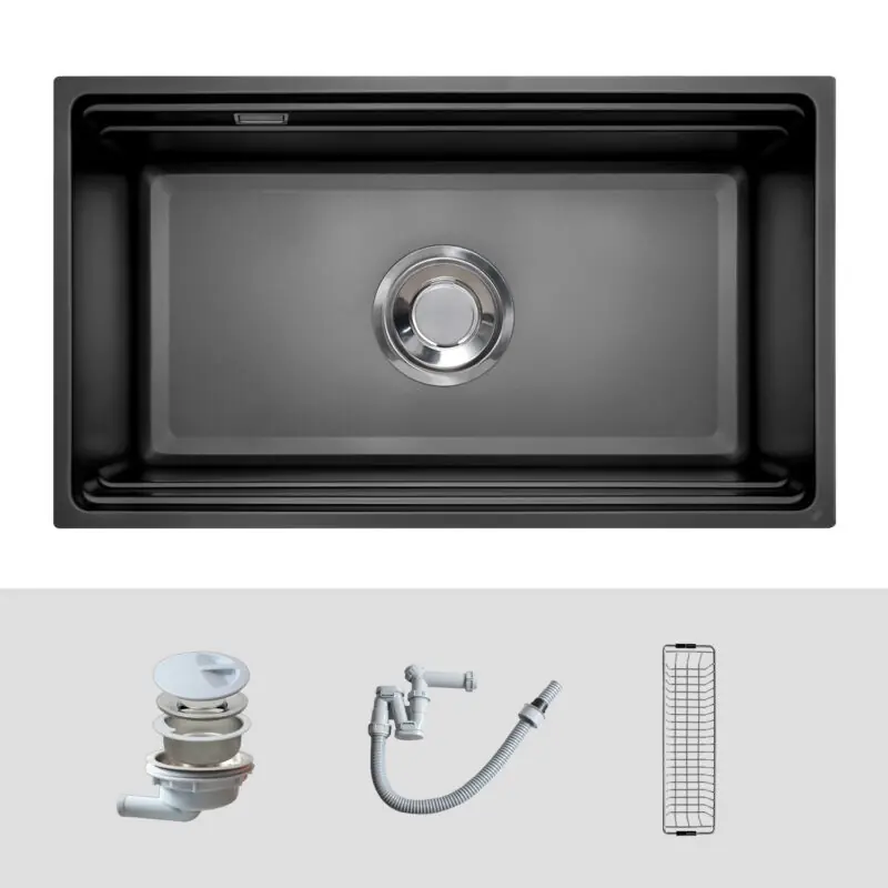 Chậu rửa bát KLUGER KG7644FB BS 5 Chậu rửa bát KLUGER KG7644FB BS