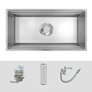 Chậu rửa bát KLUGER KG8644FS BS 12 Chậu rửa bát KLUGER KG8644FS BS