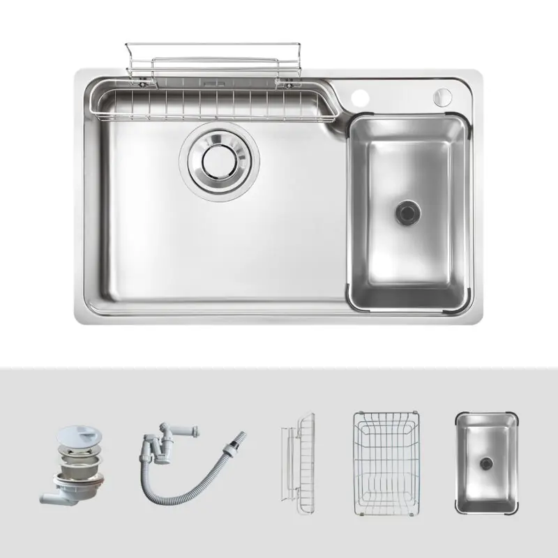 Chậu rửa bát Kluger KH8050FS Plus 19 Chậu rửa bát Kluger KH8050FS Plus