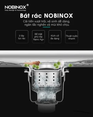 CHẬU RỬA BÁT NOBINOX LUMIA NJ510B TẶNG KÈM VÒI - H89eee751188f413a99b4b0be47a466793 1 copy ztwlqy