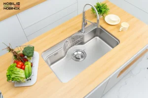 CHẬU RỬA BÁT NOBINOX ROSA NN995D TẶNG KÈM VÒI