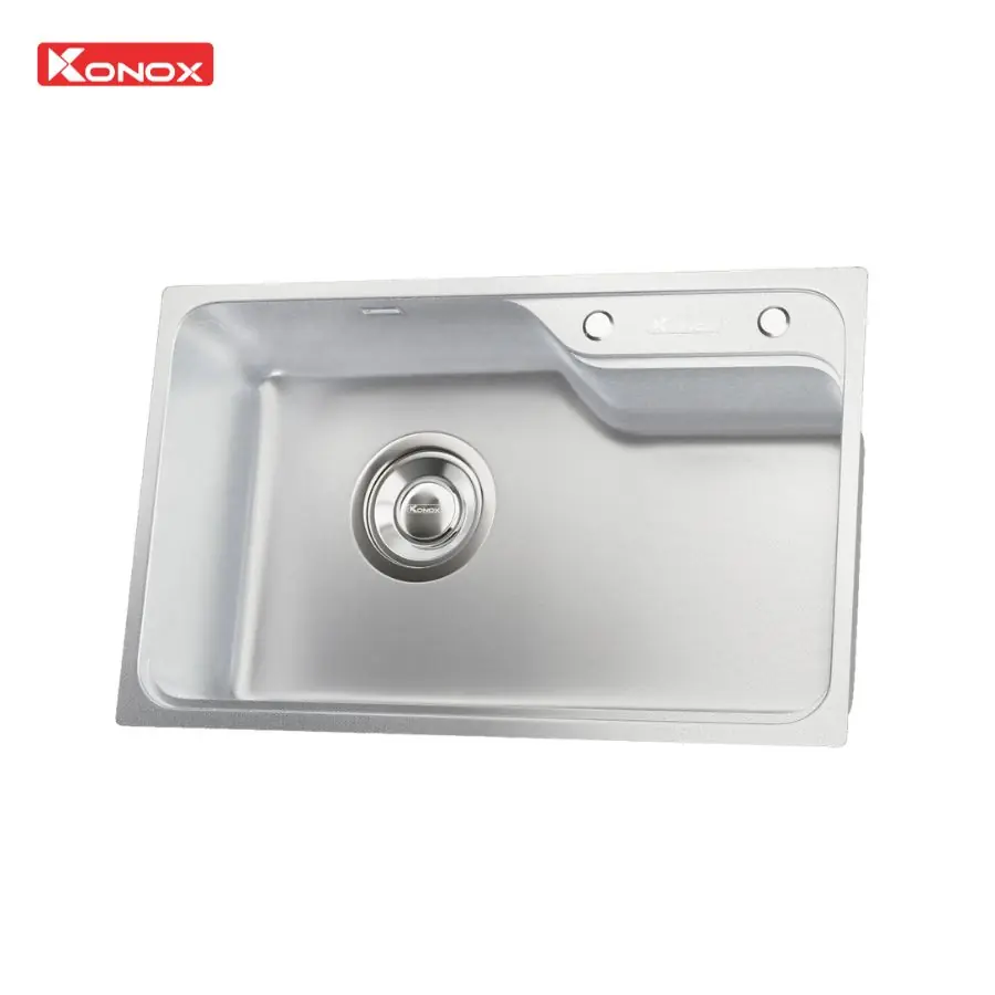 Chậu rửa bát phong cách Nhật chống xước Tari Smart 8050 2 Chậu rửa bát phong cách Nhật chống xước Tari Smart 8050