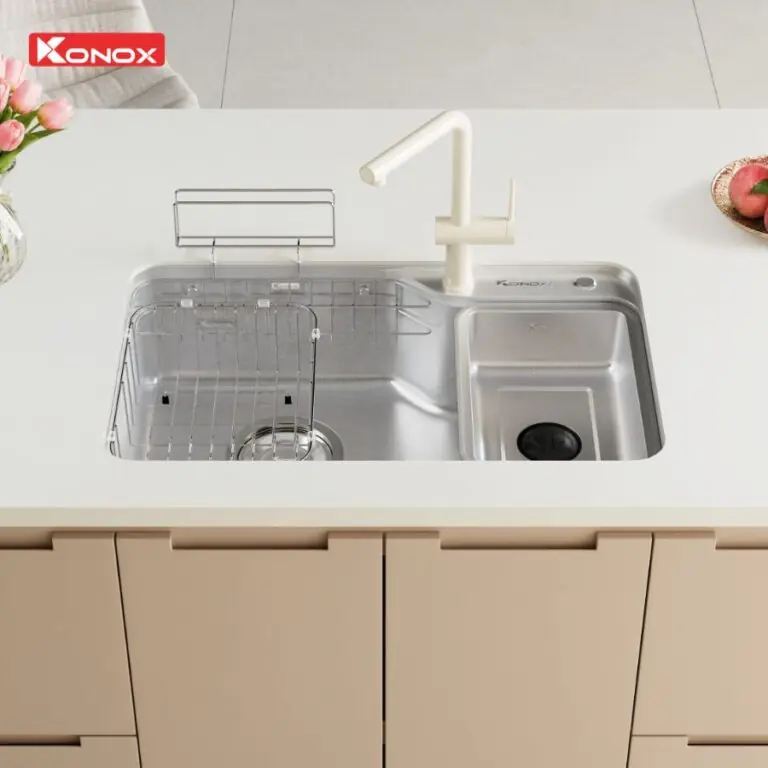 Chậu rửa bát phong cách Nhật chống xước Tari Smart 8050 22 Chậu rửa bát phong cách Nhật chống xước Tari Smart 8050