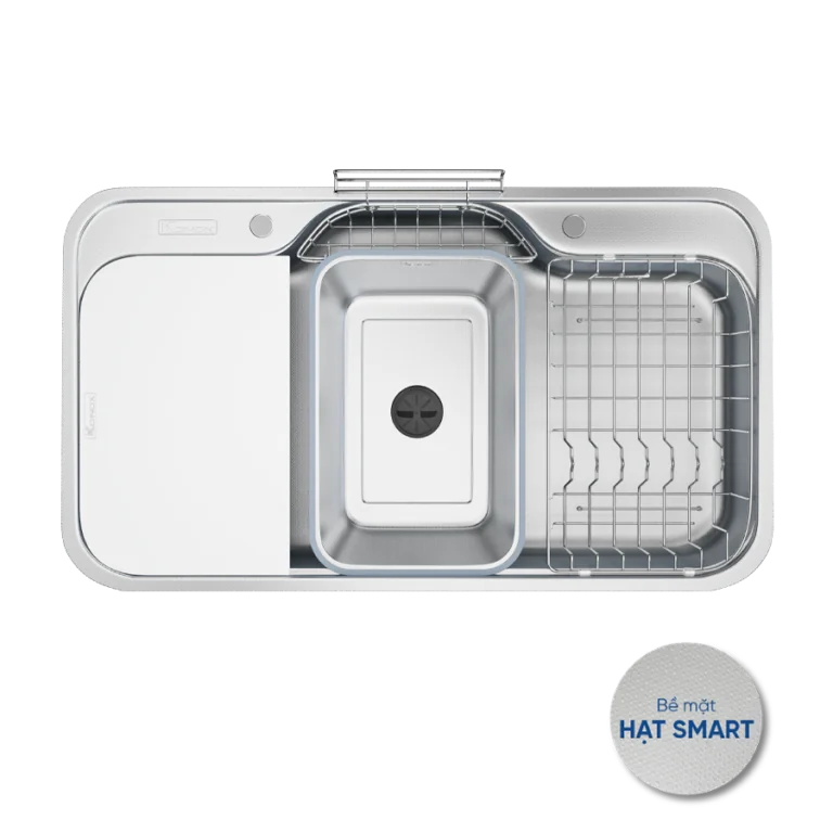 Chậu rửa bát phong cách Nhật chống xước Tari Smart 9051