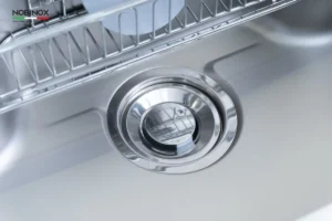 CHẬU RỬA BÁT 1 HỐ NOBINOX ARVO B275 TẶNG KÈM VÒI