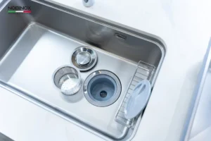 CHẬU RỬA BÁT 1 HỐ NOBINOX NOVA A283D
