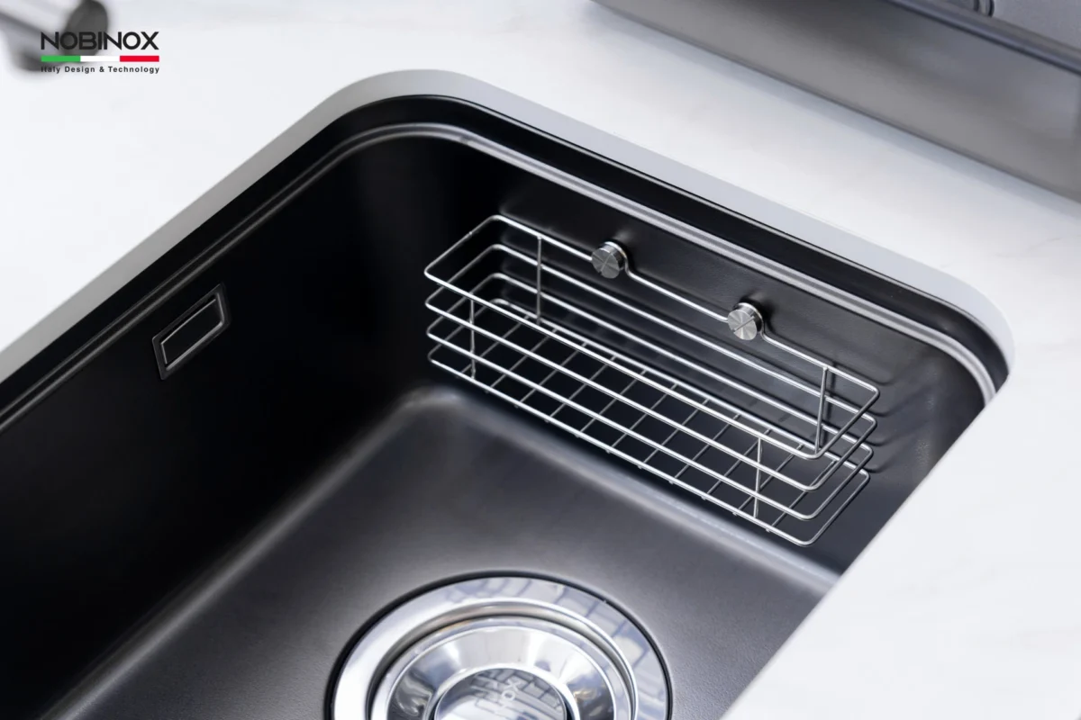 CHẬU RỬA BÁT 1 HỐ NOBINOX NOVA A284B 3 CHẬU RỬA BÁT 1 HỐ NOBINOX NOVA A284B TẶNG KÈM VÒI