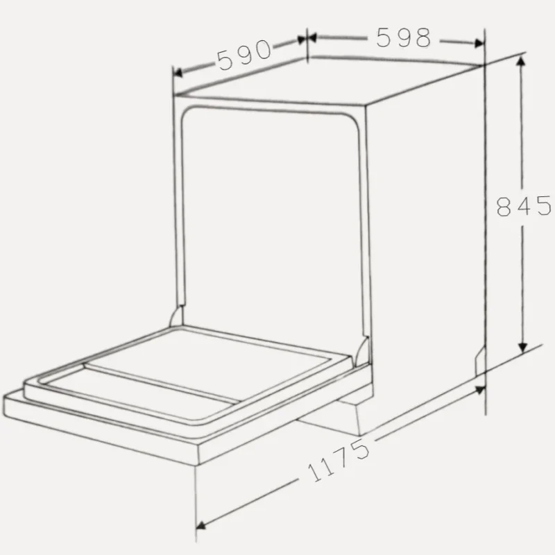 Máy rửa chén SANKO KW600SE
