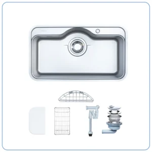 CHẬU RỬA BÁT NOBINOX ROSA NN995D TẶNG KÈM VÒI